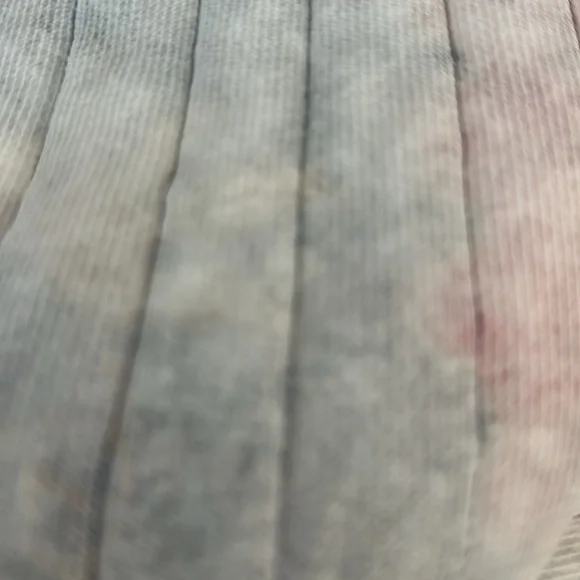 Navy Floral Batik Print Cotton Fabric Red & Gold Accents, Quilting or Sewing - Picture 2 of 3